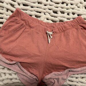 H&M Divided Peach Sweat Shorts size L